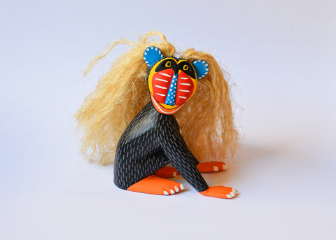 Mapache Negro Alebrije