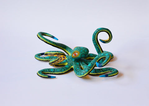 Pulpo Verde Eleazar Alebrije