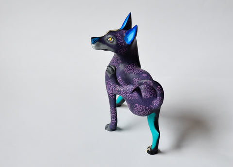 Perro DDM Violeta Alebrije