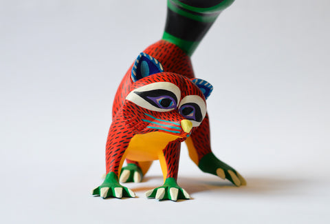 Zorro Rojo Alebrije
