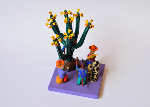 Cacus Amarillo Alebrije