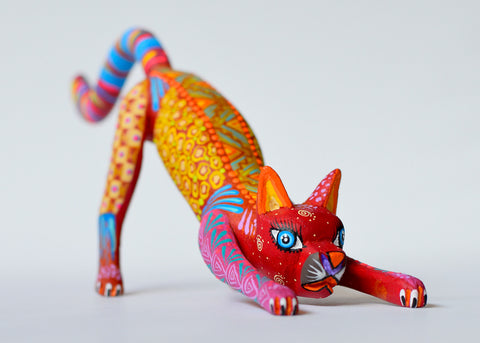 Gato Pequeño Zeny Alebrije