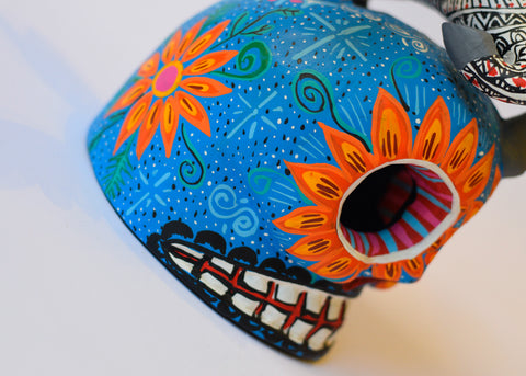 Calavera con Caballo Alebrije