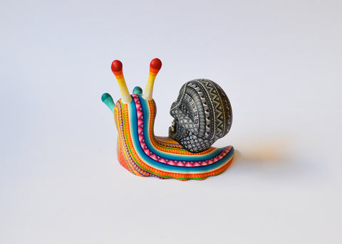 Skull Caracol Alebrije