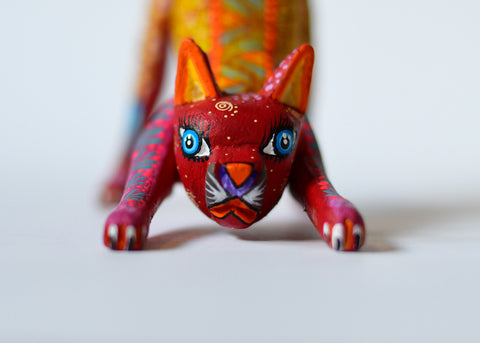 Gato Pequeño Zeny Alebrije