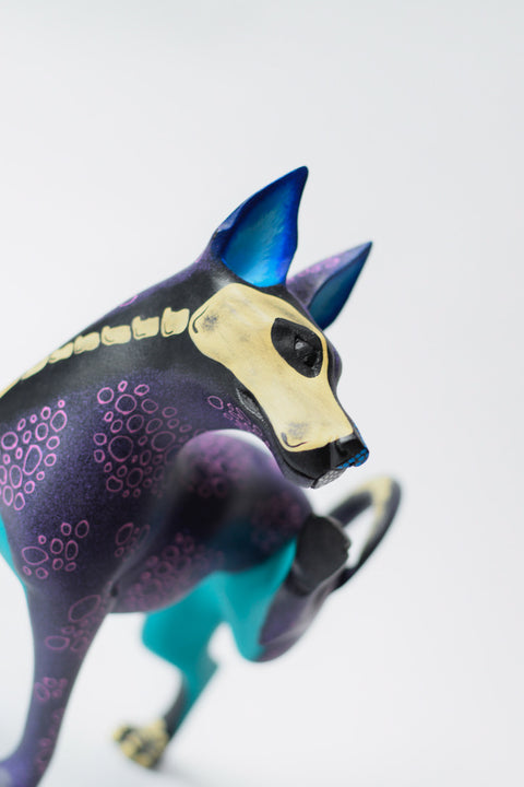 Perro DDM Violeta Alebrije