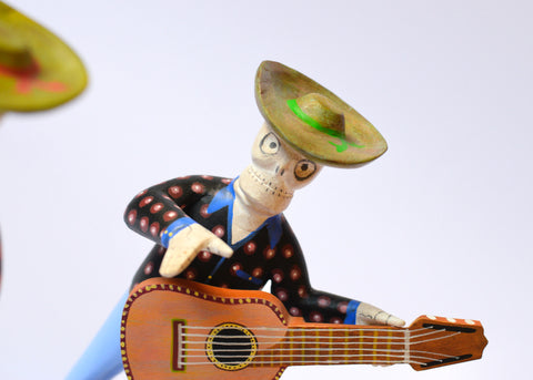 Banda de 4 Esqueletos Alebrije