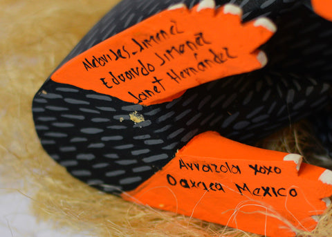 Mapache Negro Alebrije