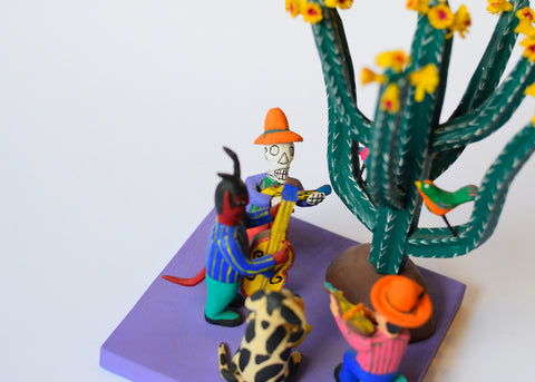 Cacus Amarillo Alebrije