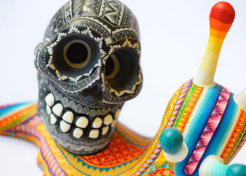 Skull Caracol Alebrije