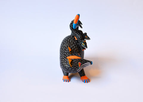 Opossum Negro Alebrije