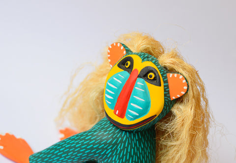 Nuria Verde Oscuro Alebrije