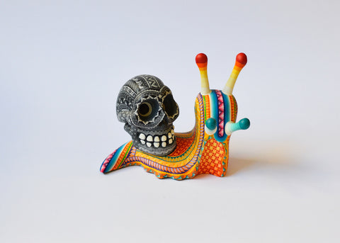 Skull Caracol Alebrije