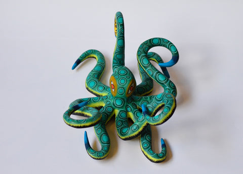 Pulpo Verde Eleazar Alebrije