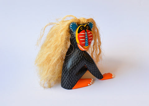 Mapache Negro Alebrije