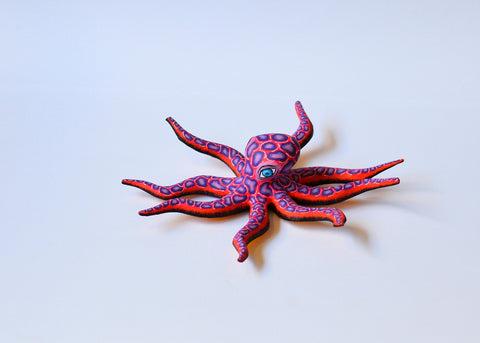 Pulpo Morado Eleazar Alebrije