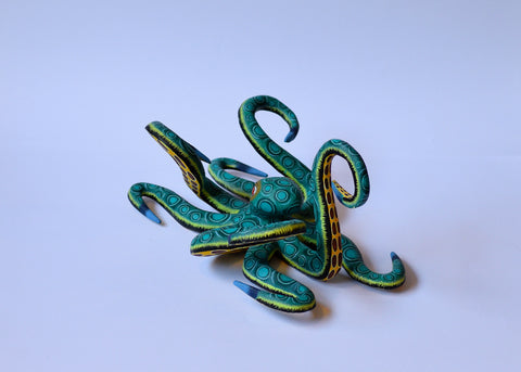 Pulpo Verde Eleazar Alebrije