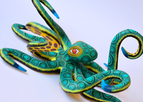 Pulpo Verde Eleazar Alebrije