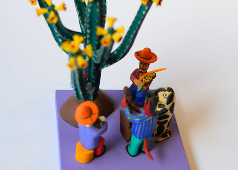 Cacus Amarillo Alebrije