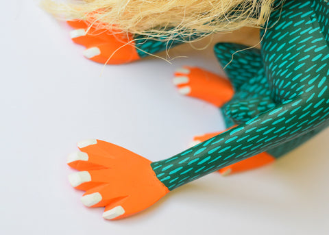 Nuria Verde Oscuro Alebrije