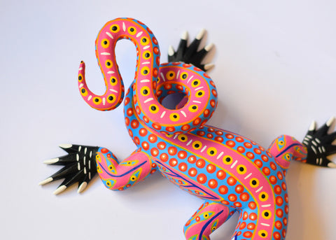 Iguana Fuccia Alebrije