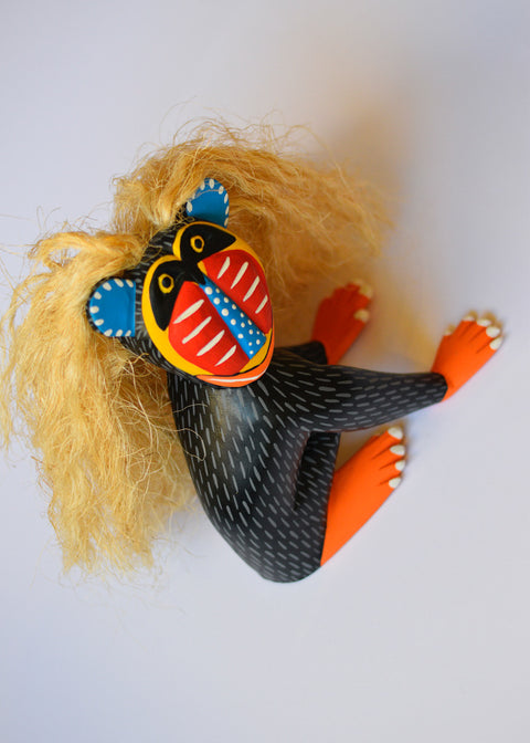 Mapache Negro Alebrije
