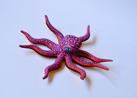 Pulpo Morado Eleazar Alebrije