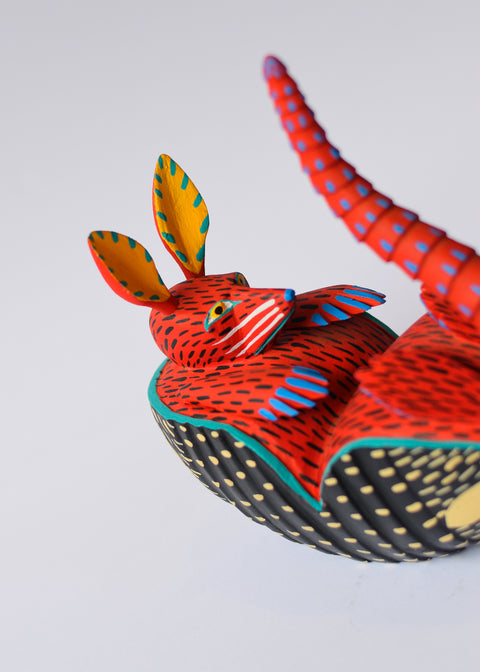 Armadillo Rojo Alebrije